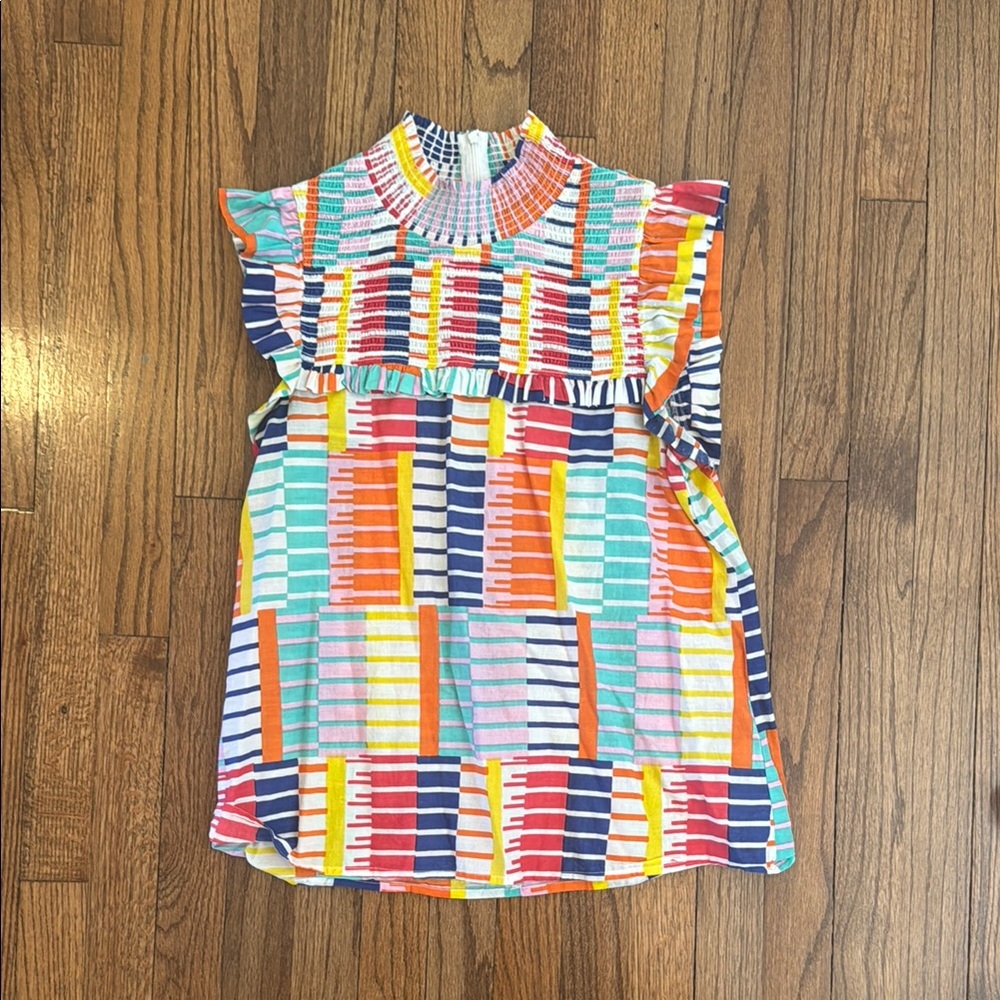 THML ruffle sleeve top